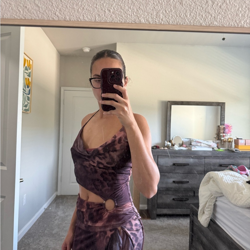 Windsor Purple Mini Dress